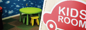 キッズルーム看板
