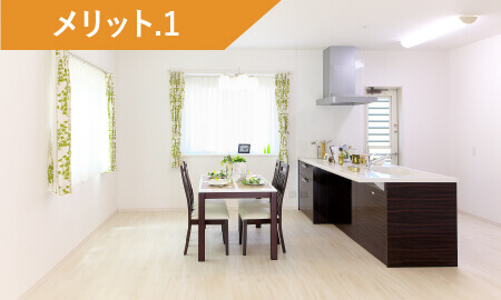 室内温度の低下